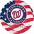 Fan Creations Washington Nationals Team Color Flag Sign