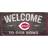 Fan Creations Cincinnati Reds Welcome to Our Home Sign Board