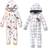 Hudson Toddler Fleece Jumpsuits 2-Pack - Woodland (10158838)