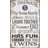 Fan Creations Minnesota Twins Personalized In This House Sign