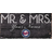 Fan Creations Minnesota Twins Personalized Mr & Mrs Sign