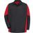 Red Kap Long Sleeve Crew Shirt - Black/Red