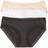 Natori Bliss Girl Brief 3-pack - Black/Cafe/White