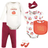 Hudson Baby Cotton Layette Set - Hello Pumpkin (10119108)