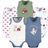 Hudson Baby Sleeveless Bodysuits - Boy Farm Animals