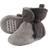 Hudson Baby Fleece Booties - Charcoal Heather Gray