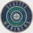 Fan Creations Seattle Mariners State Circle Sign Board