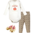 Hudson Cotton Bodysuit Pant and Shoe Set - Cutest Pumpkin (10119569)