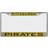 WinCraft Pittsburgh Pirates Laser Inlaid Metal License Plate Frame