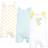 Hudson Baby Rompers 3-pack - Mint Lemon (10116637)