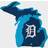 Fan Creations Detroit Tigers Logo State Sign Board