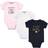 Hudson Baby Cotton Bodysuits 3-pack - Girl Daddy (10152977)