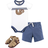 Hudson Bodysuit, Shorts and Shoe 3-Piece Set - Sloth (10153387)