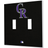 Strategic Printing Colorado Rockies Solid Design Double Toggle Light Switch Plate