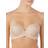 On Gossamer Beautifully Basic Strapless Bra - Beige