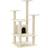 vidaXL Cat Tree with Sisal Scratching Posts 110cm