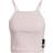 Adidas Women's Studio Lounge Rib Tank Top - Botanic Pink Mel