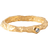 ENAMEL Copenhagen Coralie Ring - Gold/Transparent