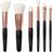 Morphe Rose Away 6-Piece Travel Brush Set