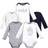 Touched By Nature Baby Boy's Constellation Long-Sleeve Bodysuits 5-pack - White