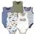 Touched By Nature Baby Bold Dinosaurs Bodysuits 5-pack - Multi