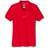 French Toast Girl's Short Sleeve Interlock Polo with Picot Collar - Red