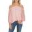 1.State Off The Shoulder Blouse - Pink Taffeta