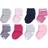 Luvable Friends Baby Girl Fun Essential Socks - Navy/Pink (10728134)