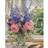 Dimensions/Gold Collection Counted Cross Stitch Kit 12"X15"-Peonies/Delphiniums (18 Count)
