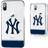 Strategic Printing New York Yankees iPhone X/Xs Stripe Clear Case