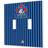 Strategic Printing Toronto Blue Jays 1997-2002 Cooperstown Pinstripe Double Toggle Light Switch Plate