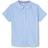 French Toast Little Girl's Short Sleeve Modern Peter Pan Blouse - Blue