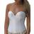 Carnival Strapless Bustier - White