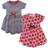 Touched By Nature Organic Cotton Dress 2-pack - Red Flowers (10161100)