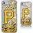 Strategic Printing Pittsburgh Pirates iPhone 6/6s/7/8 Sparkle Logo Gold Glitter Case