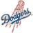 Fan Creations Los Angeles Dodgers Distressed Logo Cutout Sign Board