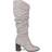 Journee Collection Aneil Extra Wide Calf - Grey