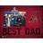 Fan Creations Arizona Diamondbacks Best Dad Clip Frame