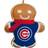 Pegasus Chicago Cubs Gingerbread Holiday Plushlete