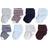 Luvable Friends Basic Socks 8-Pack - Navy/Light Blue