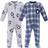 Hudson Fleece Sleep N Play 2-Pack - Blue Penguin