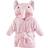 Little Treasures Baby Plush Bathrobe - Floral Elephant (10374002)