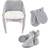 Hudson Trapper Hat, Mitten and Bootie Set - Heather Gray (10159361)