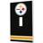 Strategic Printing Pittsburgh Steelers Stripe Single Toggle Light Switch Plate