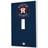 Strategic Printing Houston Astros Solid Single Toggle Light Switch Plate