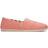 Toms Heritage Alpargata Flats - Peach Pink