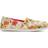 Toms Floral Collage Alpargatas - White