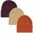 Hudson Baby Knit Cuffed Beanie 3-Pack - Rust (10115140)