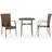 vidaXL 3098028 Patio Dining Set, 1 Table incl. 2 Chairs