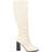 Journee Collection Karima Wide Calf - Off White